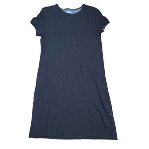 Horny Toad Tomboy Black Shirt Shift Dress Lyocell Blend M